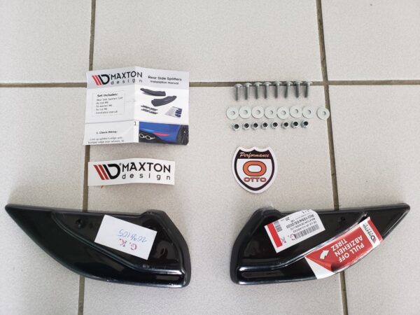 MAXTON SPLITTER LATERALES V.2 TRASEROS PARA CUPRA MK3.5 - Imagen 8