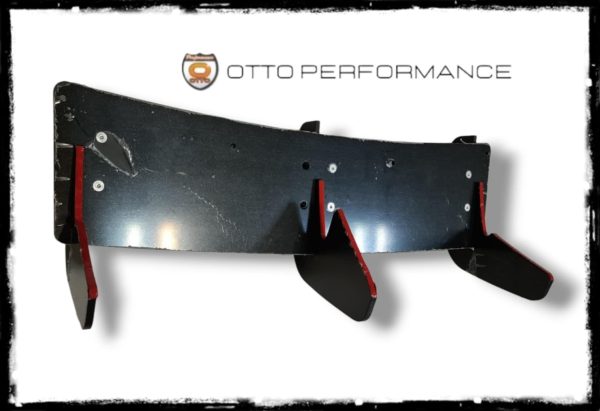 MAXTON DIFUSOR TRASERO NEGRO BRILLANTE PARA POLO GTI 1.8 TSI - Imagen 4