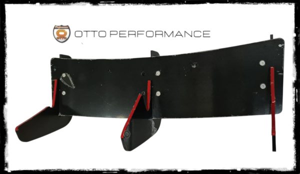 MAXTON DIFUSOR TRASERO NEGRO BRILLANTE PARA POLO GTI 1.8 TSI - Imagen 5