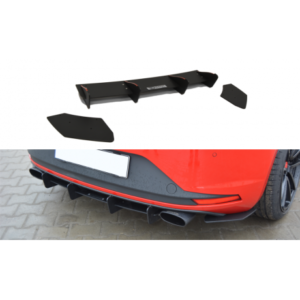 MAXTON DIFUSOR TRASERO CON SPLITTERS LATERALES PARA SEAT CUPRA MK3