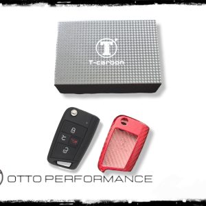T-CARBON CUBRE LLAVE DE FIBRA DE CARBONO GOLF MK7 / LEON MK3