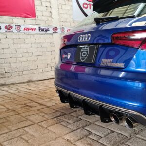 MAXTON DIFUSOR TRASERO AUDI A3 SLINE S3 8V 2014 AL 2016