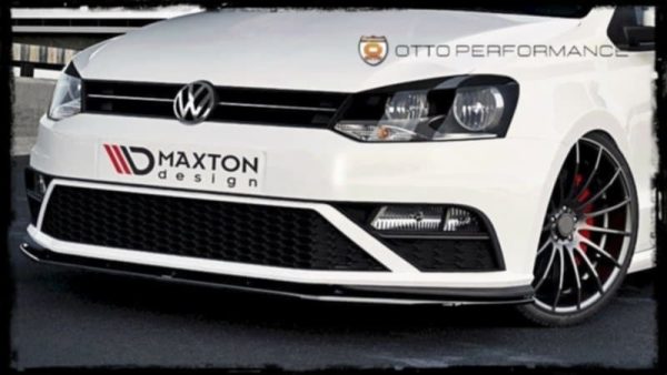 MAXTON LIP DELANTERO V.1 NEGRO BRILLANTE PARA POLO GTI 1.8 TURBO