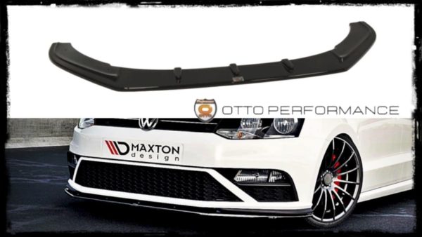 MAXTON LIP DELANTERO V.1 NEGRO BRILLANTE PARA POLO GTI 1.8 TURBO - Imagen 2
