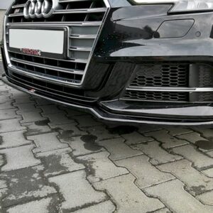 MAXTON LIP DELANTERO V.2 NEGRO BRILLANTE PARA AUDI A3/S3 8V 2017+