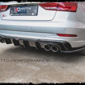 MAXTON DIFUSOR TRASERO AUDI S3 SEDAN FACELIFT (2017+2020 )