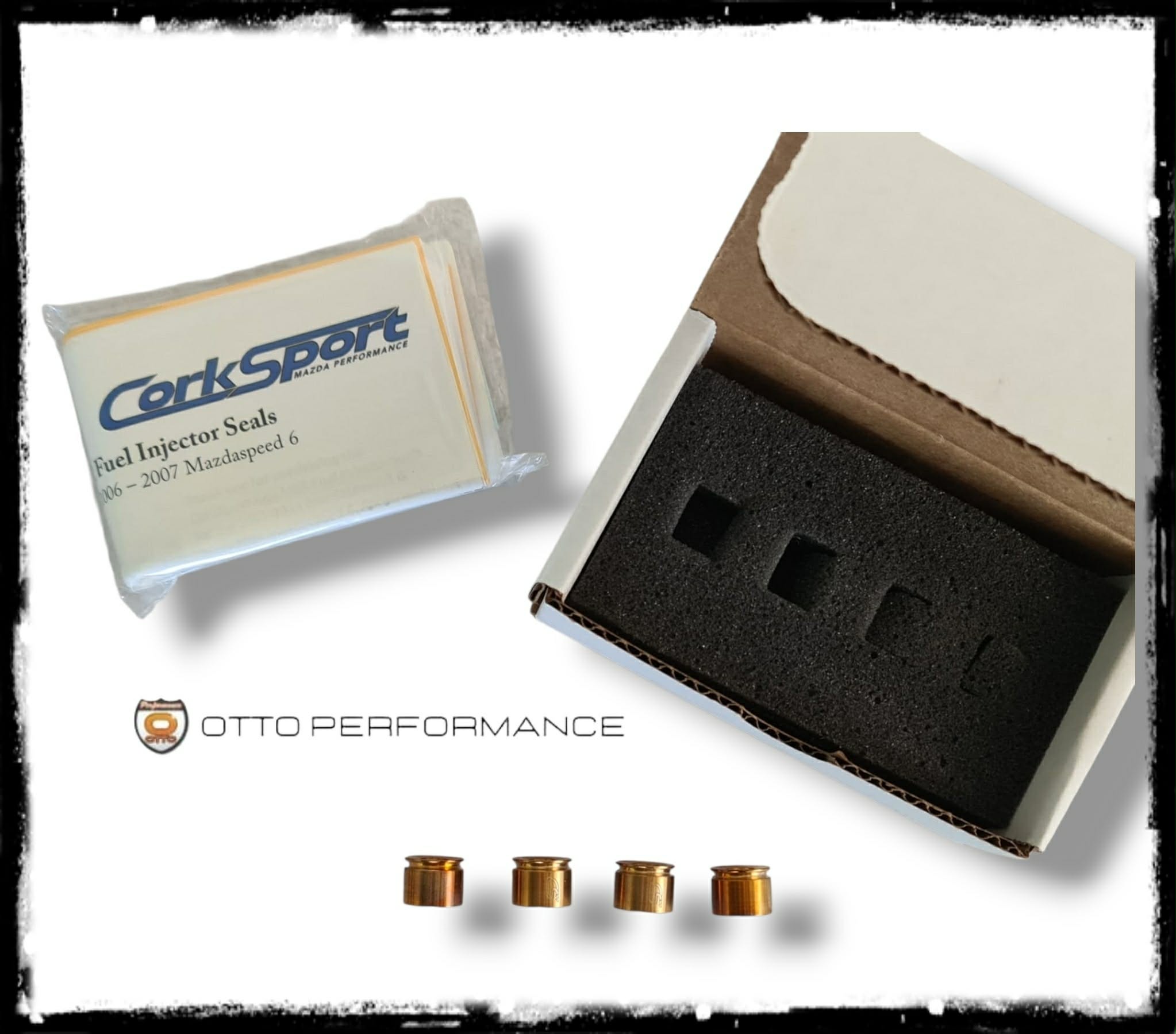 CORKSPORT SELLOS DE INYECTOR MAZDASPEED 3 MOTOR MZR DISI