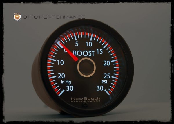 Newsouth Medidor de Boost (PSI) Turbo Red Line