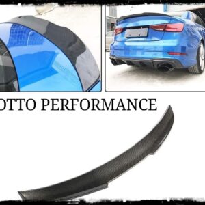 FIBRA DE CARBONO ALERON TRASERO AUDI A3/S3/RS3 8V SEDAN