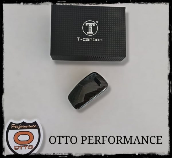 T-CARBON CUBRE LLAVE DE FIBRA DE CARBONO DE 3 BOTONES AUDI - Imagen 3
