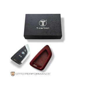 T-CARBON CUBRE LLAVE DE FIBRA DE CARBONO DE 3 o 4 BOTONES BMW