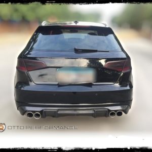 FIBRA DE CARBONO DIFUSOR TRASERO PARA AUDI S3 8V HATCKBACK 2014-2016