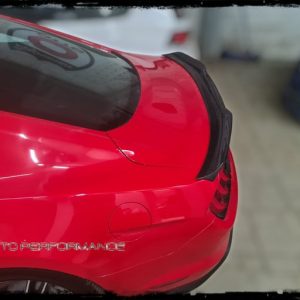 FIBRA DE CARBONO ALERON TRASERO TIPO RUSH PARA FORD MUSTANG 2015-2020