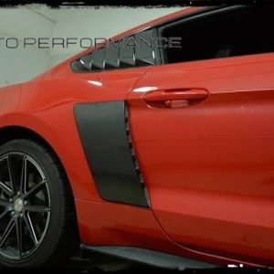 FIBRA DE CARBONO TOMAS LATERALES  (SIDE SCOOPS) MUSTANG 2015-2020