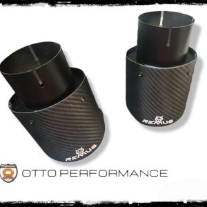COLILLA UNIVERSAL OVALADA DE FIBRA DE CARBONO CON LOGOTIPO REMUS
