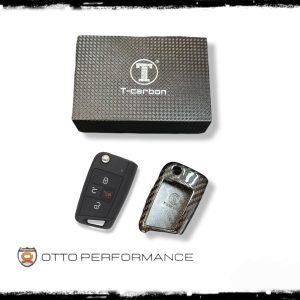 T-CARBON CUBRE LLAVE DE FIBRA DE CARBONO GOLF MK7 / LEON MK3