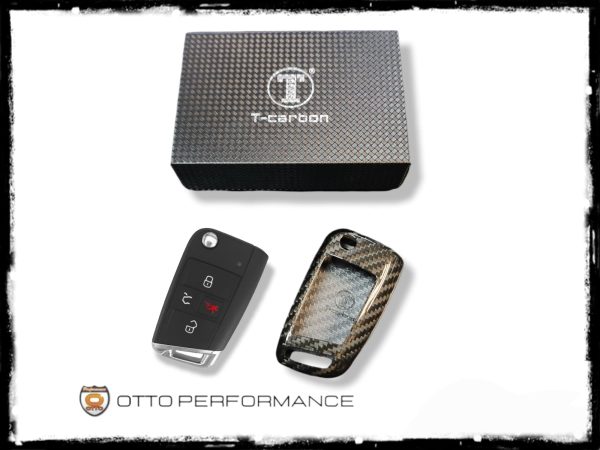 T-CARBON CUBRE LLAVE DE FIBRA DE CARBONO GOLF MK7 GTI