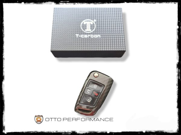 T-CARBON CUBRE LLAVE DE FIBRA DE CARBONO GOLF MK7 GTI - Imagen 4