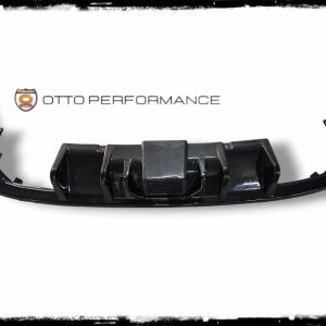 FIBRA DE CARBONO DIFUSOR TRASERO CON STOP EN LED PARA GTI MK7.5/R