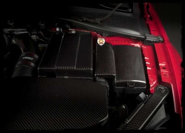 ECS TUNING TAPA PARA CAJA DE FUSIBLES DE FIBRA DE CARBONO MQB - Imagen 2