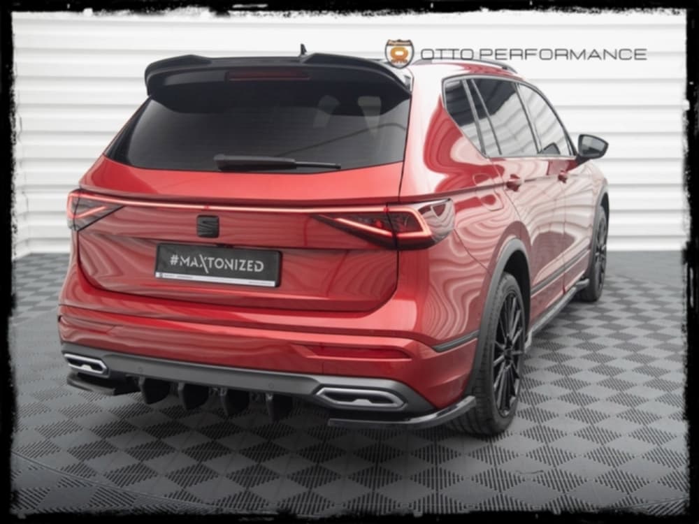 MAXTON ALERON TRASERO 3D EN NEGRO BRILLANTE