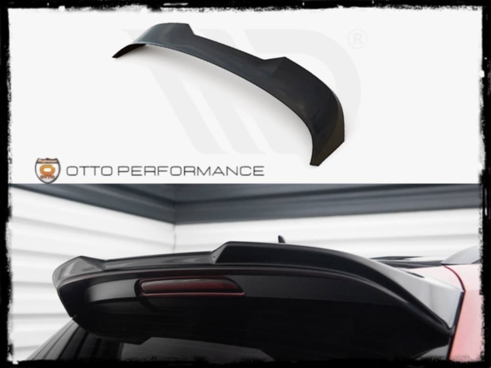 MAXTON ALERON TRASERO 3D EN NEGRO BRILLANTE - Imagen 2