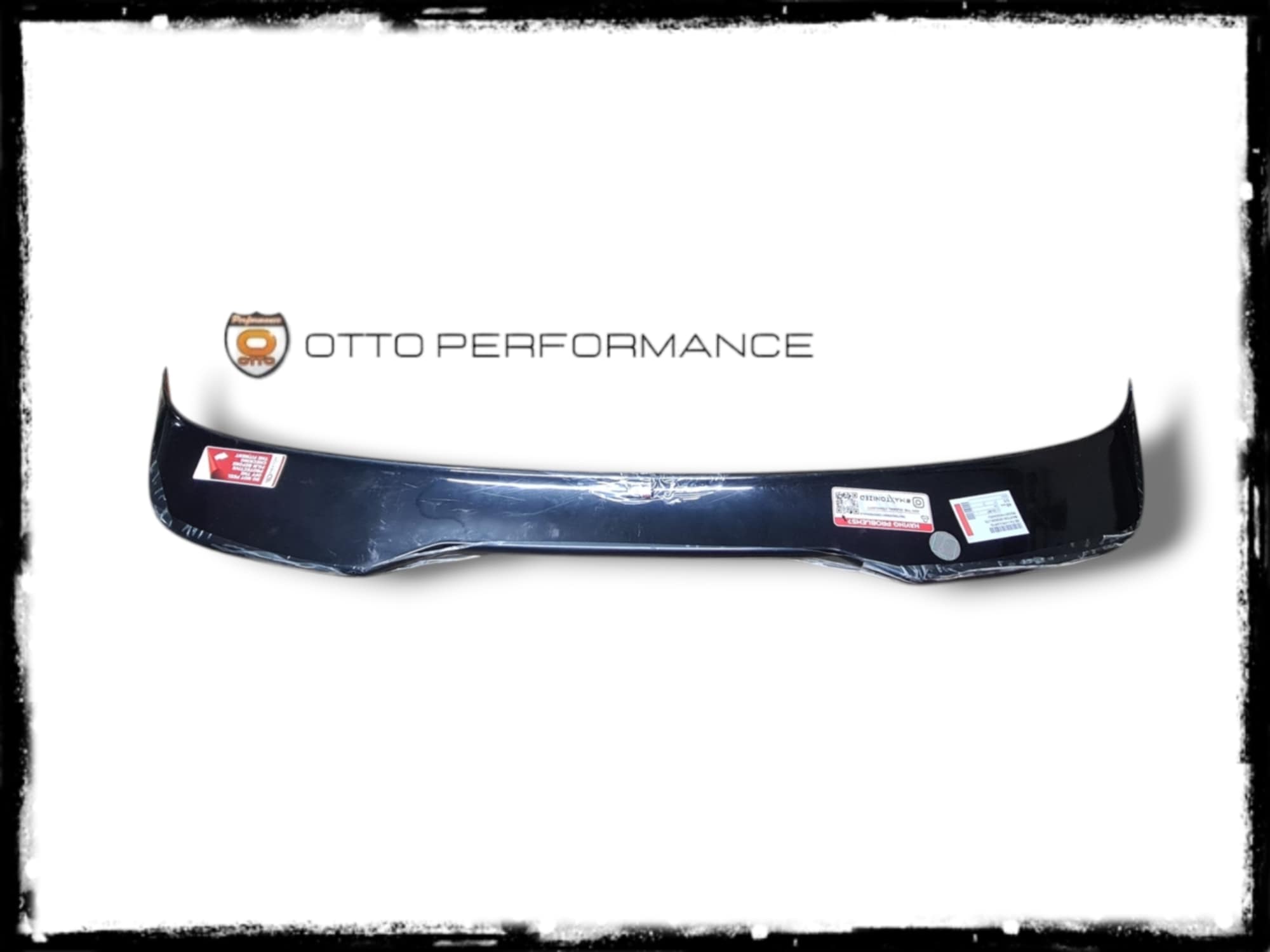 MAXTON ALERON TRASERO 3D EN NEGRO BRILLANTE - Imagen 5