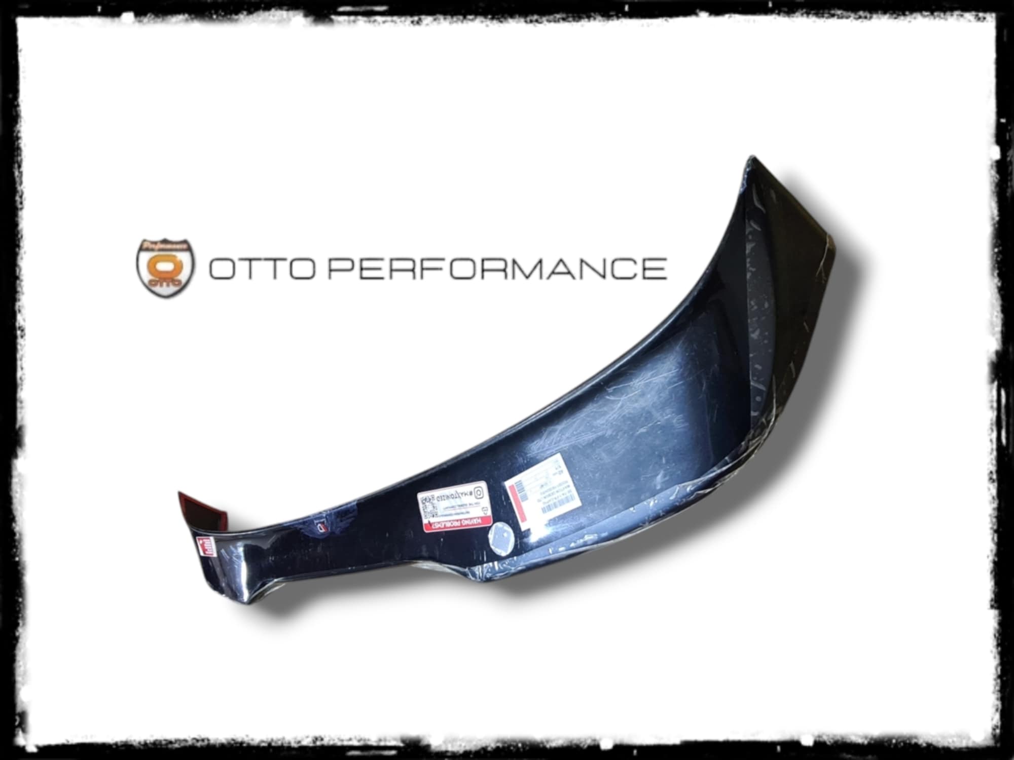 MAXTON ALERON TRASERO 3D EN NEGRO BRILLANTE - Imagen 6