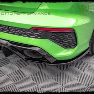 MAXTON SPLITTER LATERALES TRASEROS RS3 SEDAN 8Y