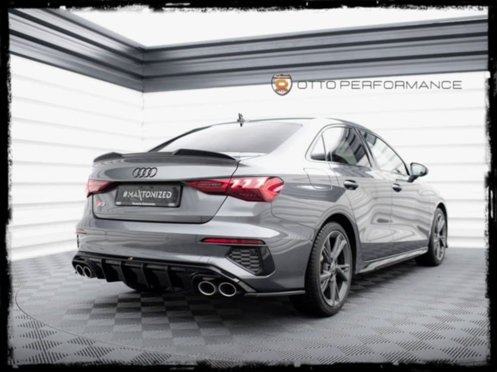 MAXTON ALERON TRASERO 3D EN NEGRO BRILLANTE - Imagen 3