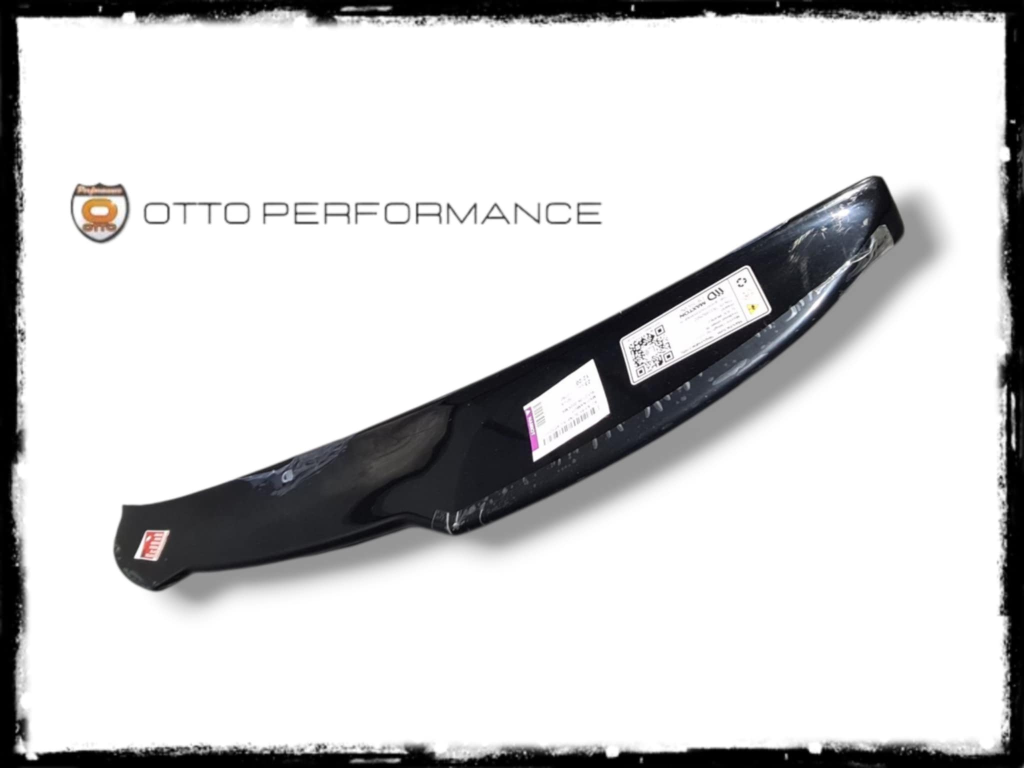 MAXTON ALERON TRASERO 3D EN NEGRO BRILLANTE - Imagen 9