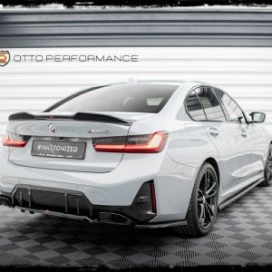 MAXTON ALERON TRASERO 3D EN NEGRO BRILLANTE