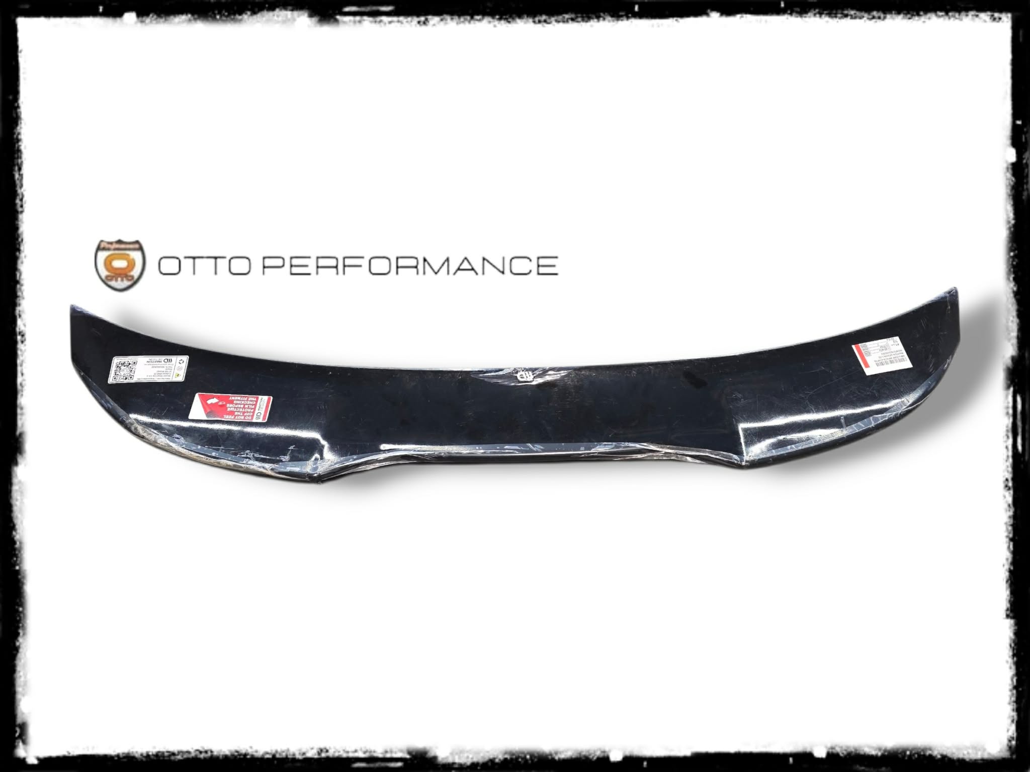 MAXTON ALERON TRASERO 3D EN NEGRO BRILLANTE - Imagen 5