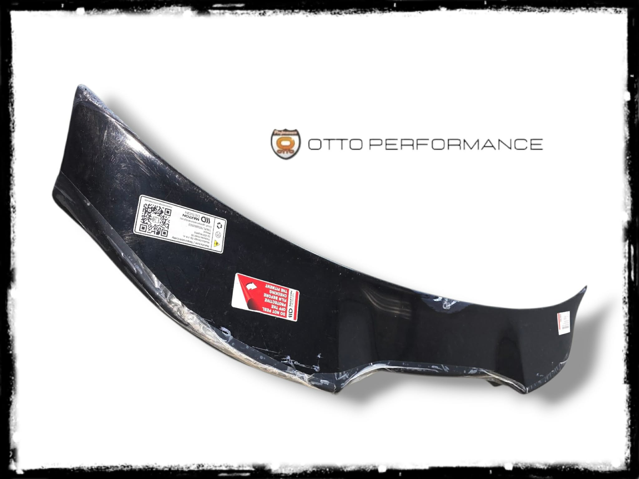 MAXTON ALERON TRASERO 3D EN NEGRO BRILLANTE - Imagen 7