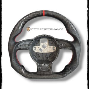 VOLANTE EN FIBRA DE CARBONO